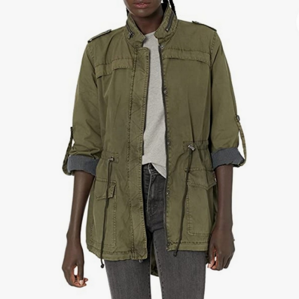 Levi's Legacy Cotton Lightweight Fishtail Anorak Jacket Womens XS - Picture 9 of 9